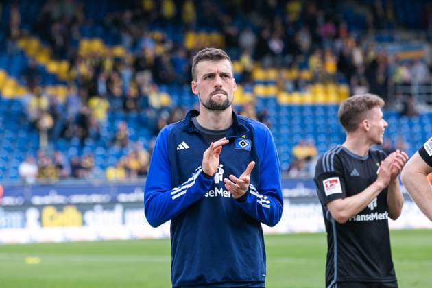 Soccer I Men I Season 2023 2024 I 2 Bundesliga I 31 Matchday I Eintracht Braunschweig Hamburger SV I 27 04 2024 Jonas Meffert 23, Hamburger SV with a stern face Braunschweig Eintracht Stadion Niedersachsen Germany Copyright: xLobecax xHenningxRohlfsx