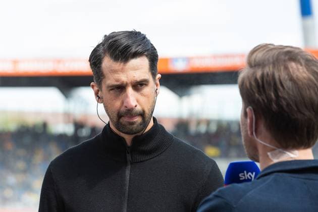 Soccer I Men I Season 2023 2024 I 2 Bundesliga I 31 Matchday I Eintracht Braunschweig Hamburger SV I 27 04 2024 Jonas Boldt Hamburger SV interview Braunschweig Eintracht Stadion Niedersachsen Germany Copyright: xLobecax xHenningxRohlfsx