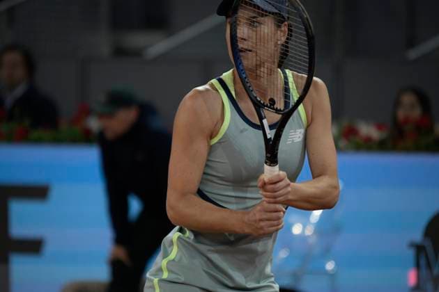 Mutua Madrid Open - Day Five Sorana Mihaela Cirstea of Romania is in action during the 2024 ATP, Tennis Herren Tour Madrid Open tennis tournament at Caja Magica in Madrid, Spain, on April 27, 2024. Madrid Spain  Copyright: xJuanxCarlosxLucasx originalFilename:lucas-notitle240427_npPf2.jpg