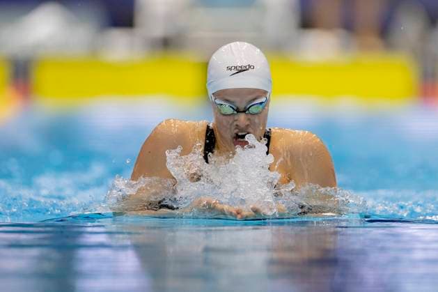 28.04.24 Berlin: Deutsche Meisterschaften im Schwimmen in Berlin, Tag 4, Vorlauefe, Bente Fischer, Union Neckarsulm Deutsche Meisterschaften im Schwimmen in Berlin Berlin *** 28 04 24 Berlin German Swimming Championships in Berlin, Day 4, Vorlauefe, Bente Fischer, Sport Union Neckarsulm German Swimming Championships in Berlin Berlin Copyright: xEibner-Pressefotox xJoxKleindlx EP_akg