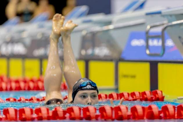 28.04.24 Berlin: Deutsche Meisterschaften im Schwimmen in Berlin, Tag 4, Nina Holt, SG Moenchengladbach Deutsche Meisterschaften im Schwimmen in Berlin Berlin *** 28 04 24 Berlin German Swimming Championships in Berlin, Day 4, Nina Holt, SG Moenchengladbach German Swimming Championships in Berlin Berlin Copyright: xEibner-Pressefotox xJoxKleindlx EP_akg