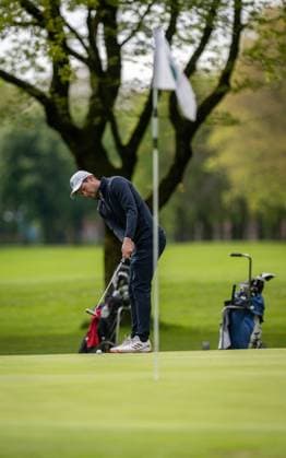 Golf, Season 2023 24, NRW Championships, 28 04 2024, Willy Schniedwind Team Prize, Men, Organizer GC Wasserburg Anholt Christian Hellwig GC Hubbelrath , Anholt Sports facility GC Wasserburg Anholt North Rhine-Westphalia Germany 240428_go_gc-wasserburg-anholt_nrw-meisterschaften_29046