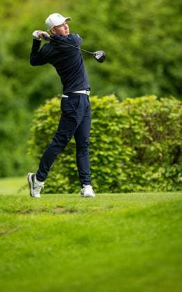 Golf, Season 2023 24, NRW Championships, 28 04 2024, Willy Schniedwind Team Prize, Men, Organizer GC Wasserburg Anholt Maximilian Wilms GC Hubbelrath , Anholt Sports facility GC Wasserburg Anholt North Rhine-Westphalia Germany 240428_go_gc-wasserburg-anholt_nrw-meisterschaften_29080