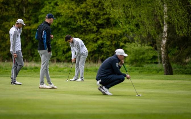 Golf, Season 2023 24, NRW Championships, 28 04 2024, Willy Schniedwind Team Prize, Men, Organizer GC Wasserburg Anholt Richard Schumann Essen Heidhausen , Anholt Sportanlage GC Wasserburg Anholt Nordrhein Westfalen Germany 240428_go_gc-wasserburg-anholt_nrw-meisterschaften_29445