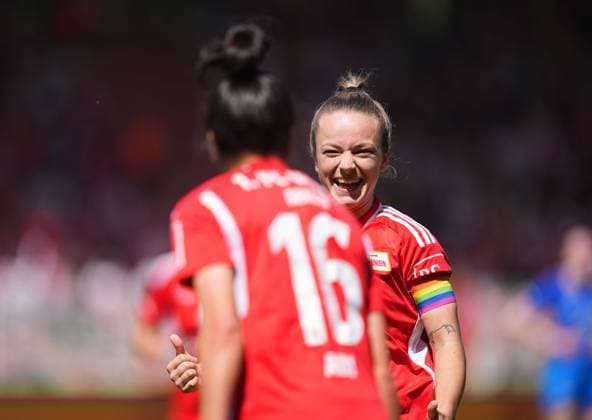 Lisa Heiseler Union Berlin looks on, Regionalliga Nordost Frauen, Union Berlin vs Hertha Berlin, Stadion An der Alten Försterei on April 28, 2024 in Berlin, Germany Photo by Ulrik Pedersen DeFodi Images Lisa Heiseler Union Berlin looks on, Regionalliga Nordost Frauen, Union Berlin vs Hertha Berlin, Stadion An der Alten Försterei on April 28, 2024 in Berlin, Germany Photo by Ulrik Pedersen DeFodi Images DFB DFL REGULATIONS PROHIBIT ANY USE OF PHOTOGRAPHS AS IMAGE SEQUENCES AND OR QUASI VIDEO Defodi 659 132117 01000998 Defodi-659 DFB DFL REGULATIONS PROHIBIT ANY USE OF PHOTOGRAPHS AS IMAGE SEQUENCES AND OR QUASI-VIDEO.