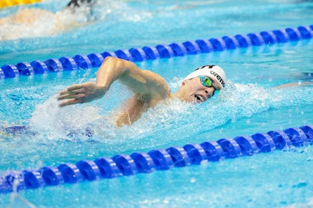 1500m Freistil Maenner Noah Lerch (SSG Guenzburg-Leipheim) 135. Deutsche Meisterschaften Schwimmen 2024, Berlin, Tag 4, 28.04.2024 135. Deutsche Meisterschaften Schwimmen 2024, Berlin, Tag 4, 28.04.2024 Berlin *** 1500m freestyle men Noah Lerch SSG Guenzburg Leipheim 135 German Swimming Championships 2024, Berlin, Day 4, 28 04 2024 135 German Swimming Championships 2024, Berlin, Day 4, 28 04 2024 Berlin Copyright: xEibner-Pressefoto JadrankoxMarjax EP_JMC