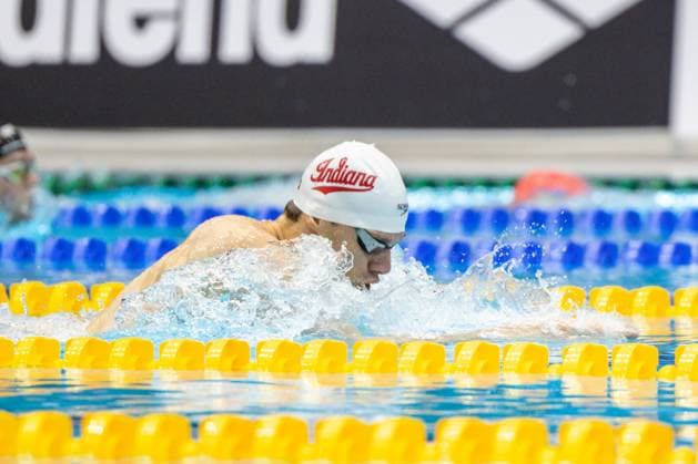 200m Brust Maenner A-Finale Maximilian Pilger (SG Essen) 135. Deutsche Meisterschaften Schwimmen 2024, Berlin, Tag 4, 28.04.2024 135. Deutsche Meisterschaften Schwimmen 2024, Berlin, Tag 4, 28.04.2024 Berlin *** 200m Breaststroke Men A Final Maximilian Pilger SG Essen 135 German Swimming Championships 2024, Berlin, Day 4, 28 04 2024 135 German Swimming Championships 2024, Berlin, Day 4, 28 04 2024 Berlin Copyright: xEibner-Pressefoto JadrankoxMarjax EP_JMC
