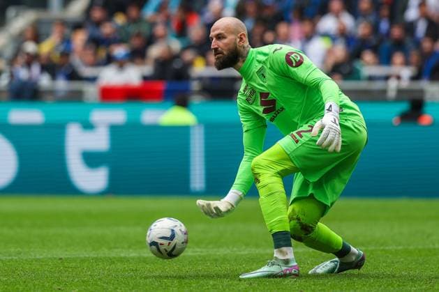 FC Internazionale vs Torino FC Serie A 2023 24 28 04 2024 Vanja Milinkovic Savic of Torino FC seen in action during Serie A 2023 24 football match between FC Internazionale and Torino FC at Giuseppe Meazza Stadium, Milan, Italy on April 28, 2024 Photo FCI Fabrizio Carabelli Copyright: xBEAUTIFULxSPORTS Carabellix
