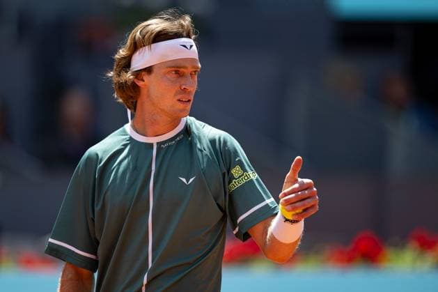 2024 Madrid Open Andrey Rublev RUS