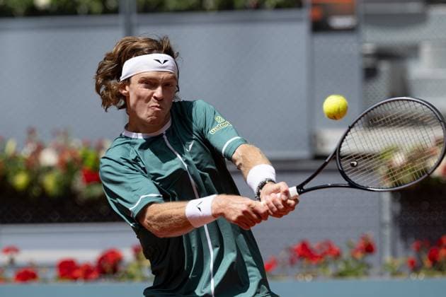 2024 Madrid Open Andrey Rublev RUS