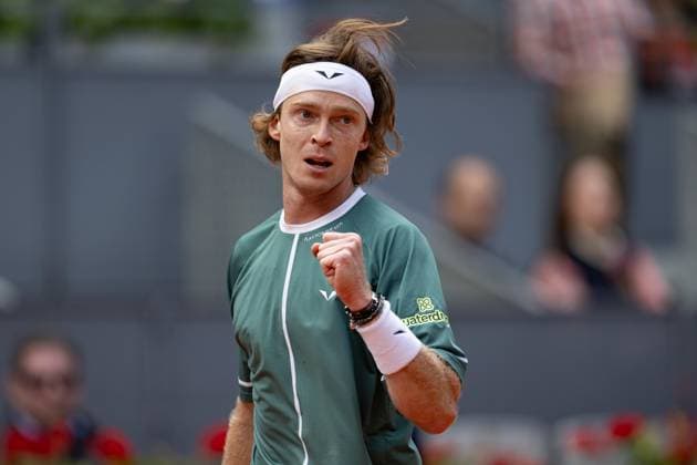 2024 Madrid Open Andrey Rublev RUS