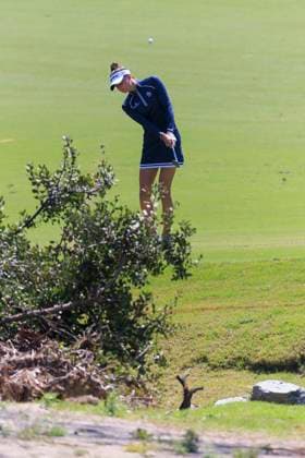 April 28, 2024, Los Angeles, California, USA: Esther Henseleit during final round of the JM Eagle LA Championship presented by Plastpro on Sunday April 28, 2024 at the Wilshire Country Club in Los Angeles, California. JAVIER ROJAS PI Los Angeles USA - ZUMAp124 20240428_zaa_p124_029 Copyright: xJavierxRojasx