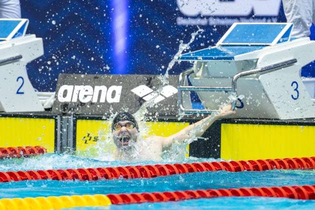 50m Schmetterling Maenner A-Finale Joern Frerichs (TWG 1861 Goettingen) 135. Deutsche Meisterschaften Schwimmen 2024, Berlin, Tag 4, 28.04.2024 135. Deutsche Meisterschaften Schwimmen 2024, Berlin, Tag 4, 28.04.2024 Berlin *** 50m Butterfly Men A Final Joern Frerichs TWG 1861 Goettingen 135 German Championships Swimming 2024, Berlin, Day 4, 28 04 2024 135 German Championships Swimming 2024, Berlin, Day 4, 28 04 2024 Berlin Copyright: xEibner-Pressefoto JadrankoxMarjax EP_JMC