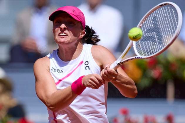 Tennis, WTA tournament in Madrid