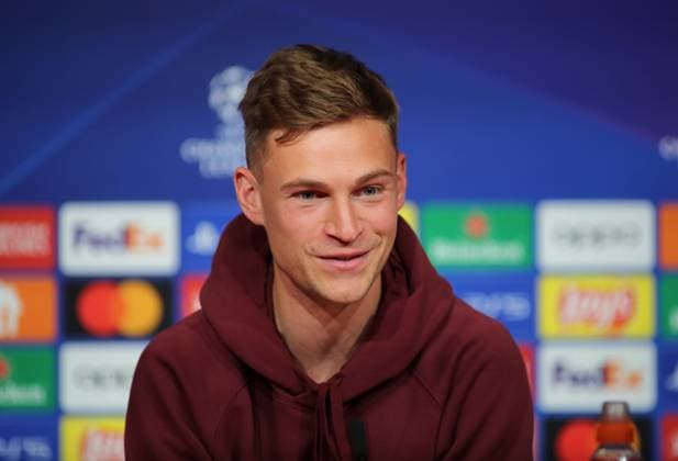 Munich, Germany 29 April 2024 Football, Men, UEFA Champions League, Season 2023 2024, FC Bayern Munich, Press conference Joshua Kimmich FC Bayern Munich head, Portrait at the press conference