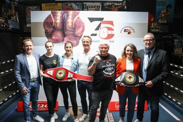 Boxing, 75 years BDB - Anniversary celebration with boxing icons in Hamburg
