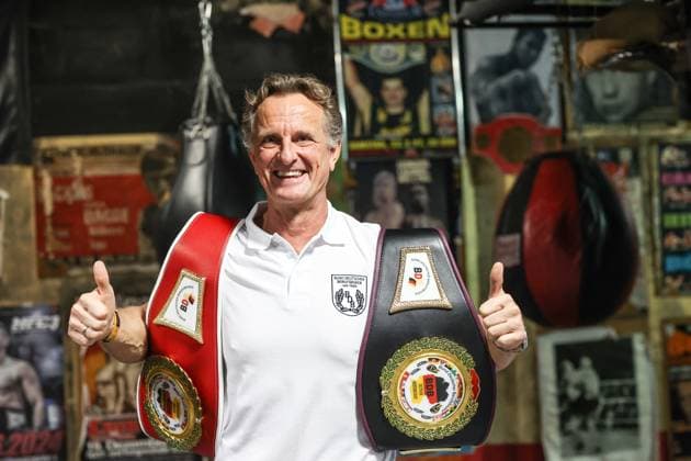 Boxing BDB, 75th anniversary, press conference, Hamburg, 29 04 2024 BDB President Thomas Pütz