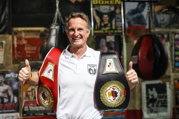Boxing BDB, 75th anniversary, press conference, Hamburg, 29 04 2024 BDB President Thomas Pütz