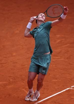 Sebastian Korda of USA in action Mutua Madrid Open, Day 8, Tennis, La Caja Magica, Madrid, Spain - 29 Apr 2024  Copyright: xEllaxLing Shutterstockx 14447604bd