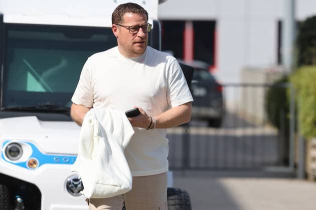 Sportvorstand Max Eberl, Portraet, Portrait, Fußball Final training of FC Bayern Muenchen before the UEFA Champions League match against Real Madrid CF 29 04 2024 Training ground, Saebenerstr PHOTO Mladen Lackovic LakoPress