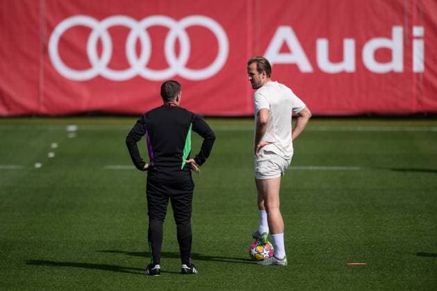 Soccer, Champions League, 20240429, Final training, FC Bayern Munich Real Madrid Pictured Copyright: Passion2Press MarkusxFischerx
