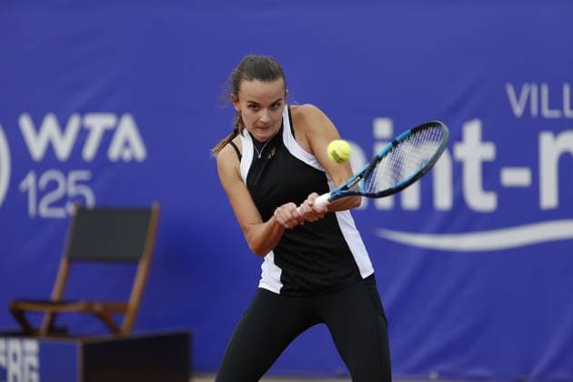 2024 - Open de Tennis de Saint Malo Clara Burel (France) TENNIS : 2024 - Open de Tennis de Saint Malo - 29 04 2024 JulienKammerer Panoramic 