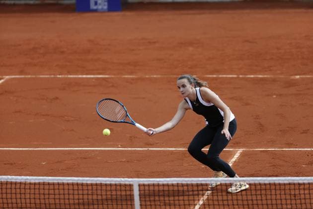 2024 - Open de Tennis de Saint Malo Clara Burel (France) TENNIS : 2024 - Open de Tennis de Saint Malo - 29 04 2024 JulienKammerer Panoramic 