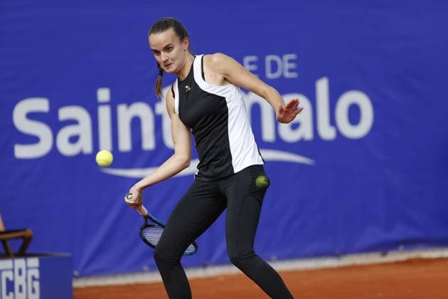 2024 - Open de Tennis de Saint Malo Clara Burel (France) TENNIS : 2024 - Open de Tennis de Saint Malo - 29 04 2024 JulienKammerer Panoramic 