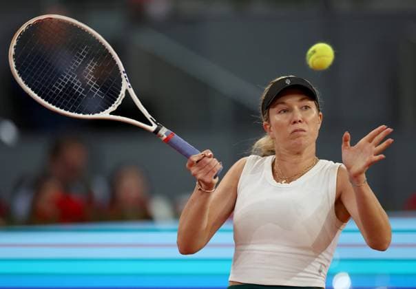 Danielle Collins of USA in action Mutua Madrid Open, Day 8, Tennis, La Caja Magica, Madrid, Spain - 29 Apr 2024  Copyright: xEllaxLing Shutterstockx 14447604df