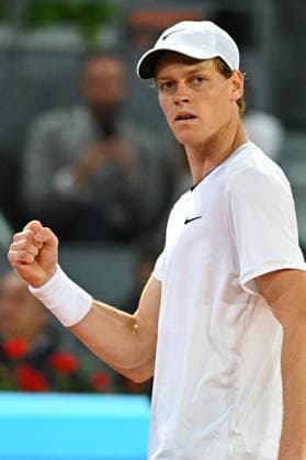 Madrid Mutua Open Jannik Sinner (ITA) during his third round match at the Mutua Madrid Open in Madrid , Spain, on April, 29, 2024. Photo by Corinne Dubreuil ABACAPRESS.COM Madrid  Copyright: xDubreuilxCorinne ABACAx