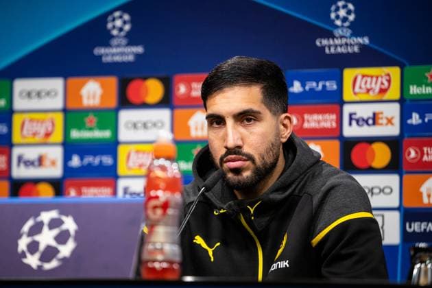 Borussia Dortmund 30 04 2024 Emre Can Borussia Dortmund, 23 press conference before the UEFA Champions League match Borussia Dortmund FC Paris Saint Germain, Signal Iduna Park, Dortmund 30 04 2024 Copyright: xBEAUTIFULxSPORTS Buriakovx