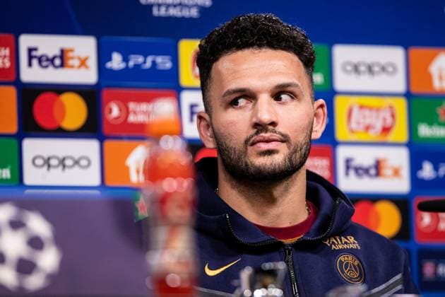 Press conference, FC Paris Saint Germain 30 04 2024 Goncalo Ramos FC Paris Saint Germain, 9 Press conference UEFA Champions League match Borussia Dortmund FC Paris Saint Germain, Signal Iduna Park, Dortmund 30 04 2024 Copyright: xBEAUTIFULxSPORTS Buriakovx