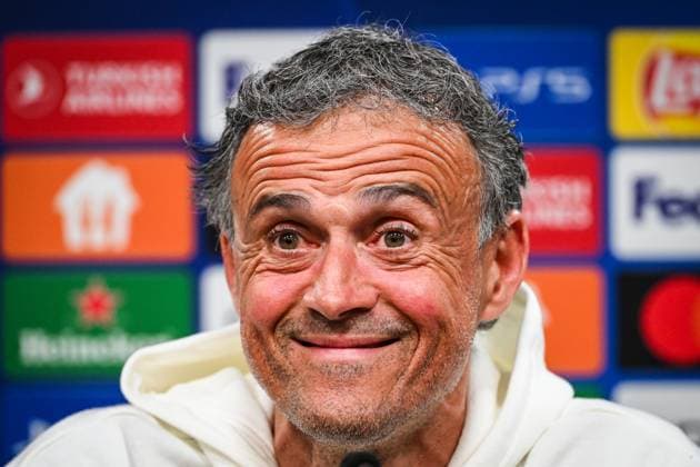 Football, CL, Paris St Germain, Press conference