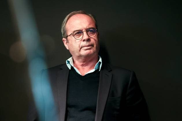 30 04 2024, Football, Season 2023 2024, UEFA Champions League, UCL, Borussia Dortmund Paris Saint Germain, Sports Director Luis Campos Paris Saint Germain follows the press conference, Dortmund Signal Iduna Park NRW Germany xRHR PHOTO DEx Copyright: DennisxEwert RHR-FOTOx RHR-FOTO DE