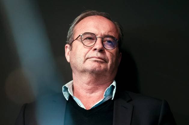 30 04 2024, Football, Season 2023 2024, UEFA Champions League, UCL, Borussia Dortmund Paris Saint Germain, Sports Director Luis Campos Paris Saint Germain follows the press conference, Dortmund Signal Iduna Park NRW Germany xRHR PHOTO DEx Copyright: DennisxEwert RHR-FOTOx RHR-FOTO DE