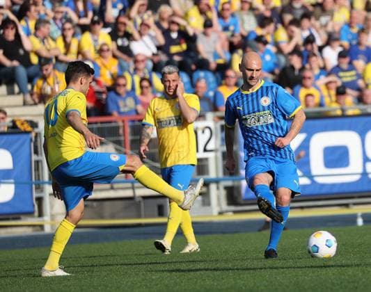 Mirko Boland, Damir Vrancic v l Football, Men, Season 2023 2024, 2 BL, Eintracht Stadion, Eintracht Braunschweig Legends Match DFL REGULATIONS PROHIBIT ANY USE OF PHOTOGRAPHS AS IMAGE SEQUENCES AND OR QUASI VIDEO