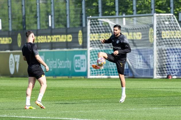 Training, Borussia Dortmund 30 04 2024 Emre Can Borussia Dortmund, 23 Training UEFA Champions League match Borussia Dortmund FC Paris Saint Germain, Signal Iduna Park, Dortmund 30 04 2024 Copyright: xBEAUTIFULxSPORTS Buriakovx