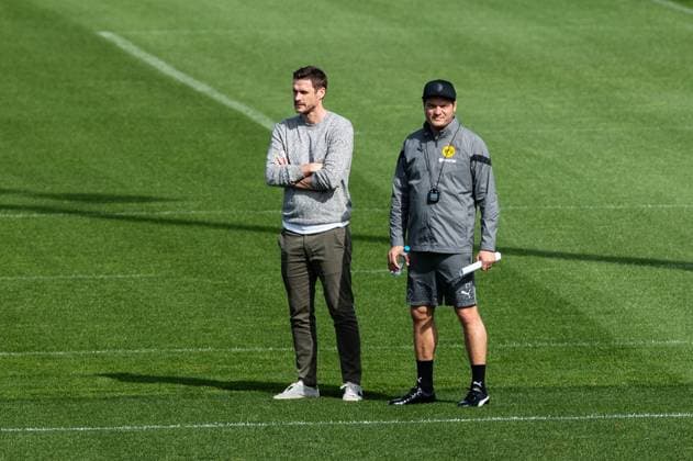 Training, Borussia Dortmund 30 04 2024 Edin Terzic Borussia Dortmund, Head Coach Training UEFA Champions League match Borussia Dortmund FC Paris Saint Germain, Signal Iduna Park, Dortmund 30 04 2024 Copyright: xBEAUTIFULxSPORTS Buriakovx