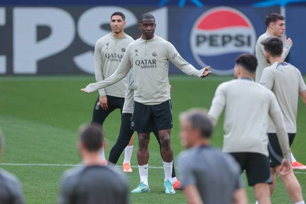 30 04 2024, Football, Season 2023 2024, UEFA Champions League, UCL, Borussia Dortmund Paris Saint Germain, Nordi Mukiele Paris Saint Germain , Dortmund Signal Iduna Park NRW Germany xRHR PHOTO DEx Copyright: DennisxEwert RHR-FOTOx RHR-FOTO DE