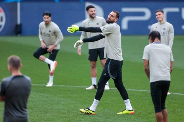 30 04 2024, Football, Season 2023 2024, UEFA Champions League, UCL, Borussia Dortmund Paris Saint Germain, Goalkeeper Gianluigi Donnarumma Paris Saint Germain , Dortmund Signal Iduna Park NRW Germany xRHR PHOTO DEx Copyright: DennisxEwert RHR-FOTOx RHR-FOTO DE