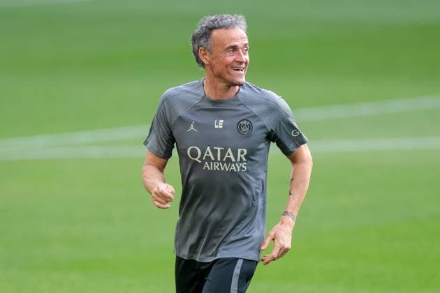 30 04 2024, Football, Season 2023 2024, UEFA Champions League, UCL, Borussia Dortmund Paris Saint Germain, Head Coach Luis Enrique Paris Saint Germain , Dortmund Signal Iduna Park NRW Germany xRHR PHOTO DEx Copyright: DennisxEwert RHR-FOTOx RHR-FOTO DE