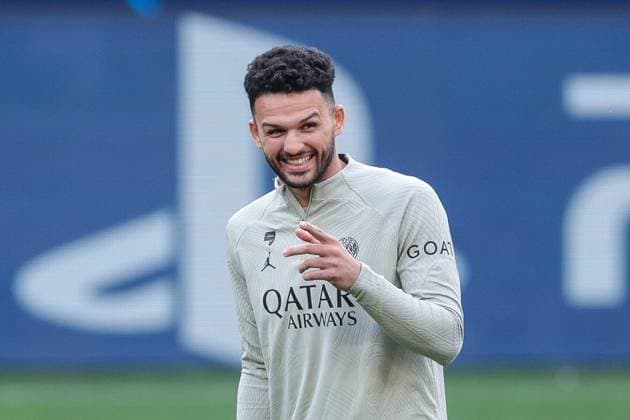 30 04 2024, Football, Season 2023 2024, UEFA Champions League, UCL, Borussia Dortmund Paris Saint Germain, Gonzalo Ramos Paris Saint Germain laughs, Dortmund Signal Iduna Park NRW Germany xRHR PHOTO DEx Copyright: DennisxEwert RHR-FOTOx RHR-FOTO DE