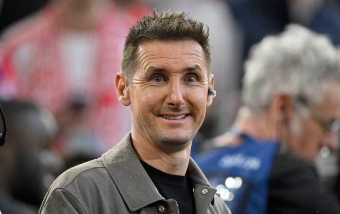 Miroslav Klose FC Bayern Muenchen FCB vs Real Madrid semi-final first leg 30 04 2024 DFL REGULATIONS PROHIBIT ANY USE OF PHOTOGRAPHS AS IMAGE SEQUENCES AND OR QUASI VIDEO FC Bayern Muenchen FCB vs FC Arsenal