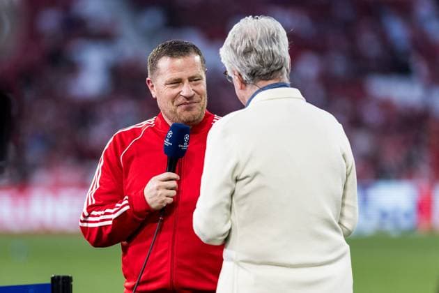 UEFA Champions League FC Bayern Munich Real Madrid 30 04 2024 Interview with Max Eberl Chief Sports Officer FC Bayern Munich UEFA Champions League FC Bayern Munich Real Madrid, Munich, Allianz Arena Copyright: xBEAUTIFULxSPORTS Wunderlx
