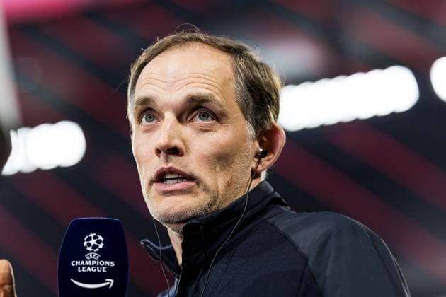 UEFA Champions League FC Bayern Munich Real Madrid 30 04 2024 Interview with Thomas Tuchel Coach FC Bayern Munich UEFA Champions League FC Bayern Munich Real Madrid, Munich, Allianz Arena Copyright: xBEAUTIFULxSPORTS Wunderlx