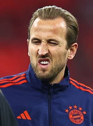 Harry Kane of Bayern Munich Bayern Munich v Real Madrid, UEFA Champions League, Semi Final, First Leg, Football, Allianz Arena, Munich, Germany - 30 Apr 2024 EDITORIAL USE ONLY No use with unauthorised audio, video, data, fixture lists, club league logos or live services. Online in-match use limited to 120 images, no video emulation. No use in betting, games or single club league player publications. Copyright: xMichaelxZemanek Shutterstockx 14454338ci