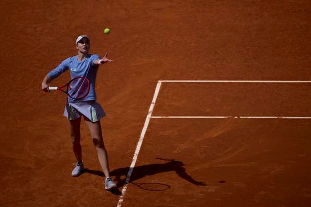 Tennis, WTA tournament in Madrid