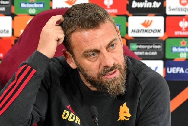 Football, EL, AS Roma press conference