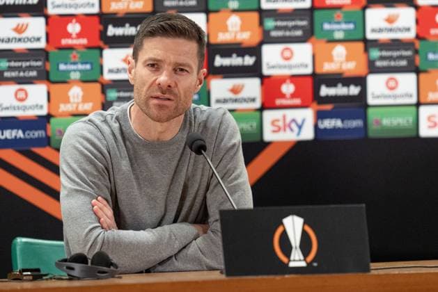 Football, EL, Bayer Leverkusen, Press conference