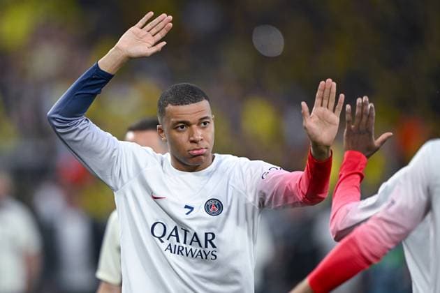 01 05 2024, Football, UCL, UEFA Champions League, , 2023 2024 season, Semifinal, Borussia Dortmund Paris St Germain, Kylian Mbappe Paris St Germain xRHR PHOTO TKx Copyright: TeresaxKroeger RHR-FOTOx RHR-FOTO TK